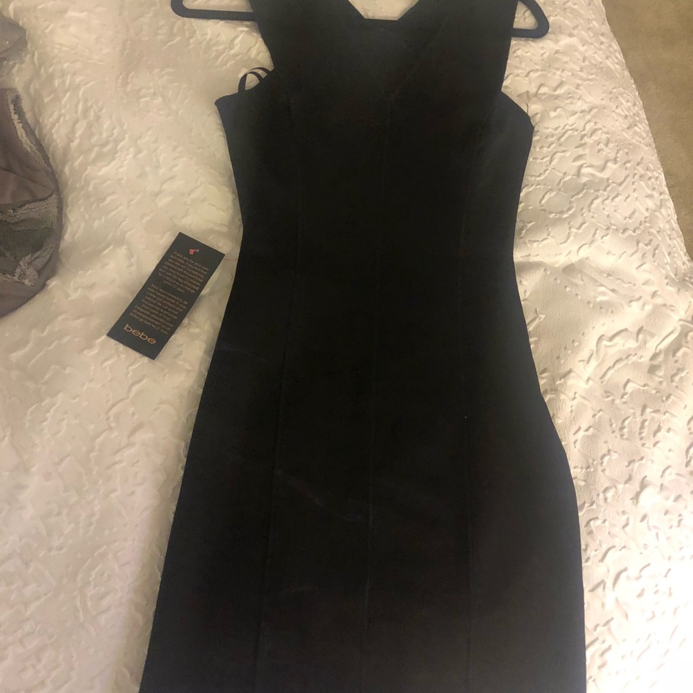 Black Bebe dress size xs